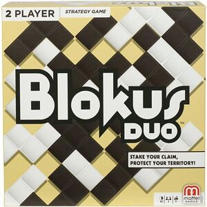 Mattel GAMES Blokus Duo - Board Game Strategy Mattel GAMES Blokus Duo - Board Game Strategy