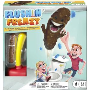 Mattel Flushin Frenzy Board Game - Unisex, 2-4 Players, Plastic Mattel Flushin Frenzy Board Game - Unisex, 2-4 Players, Plastic