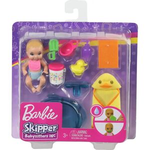 Barbie Skipper Babysitters Inc. Feeding and Bath-Time Playset (GHV84) Barbie Skipper Babysitters Inc. Feeding and Bath-Time Playset (GHV84)