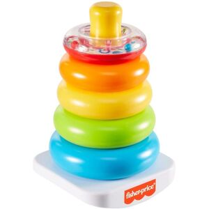 Fisher-Price Fisher Price Rock-a-Stack - Classic stacking toy with 5 colorful rings for babies 6m+ Fisher-Price Fisher Price Rock-a-Stack - Classic stacking toy with 5 colorful rings for babies 6m+