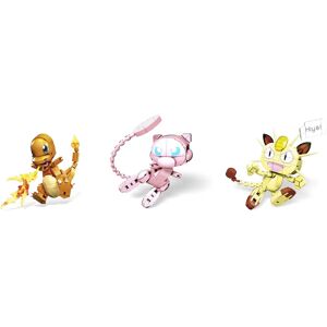 Mega Construx Pokémon Jeu de Construction - Bulbizarre, Salamèche, Pikachu - Publicité Mega Construx Pokémon Jeu de Construction - Bulbizarre, Salamèche, Pikachu - Publicité