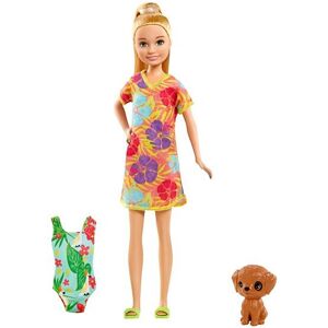 Poupée Barbie GRT89 - Chelsea, Robe Tropicale - Poupée Poupée Barbie GRT89 - Chelsea, Robe Tropicale - Poupée
