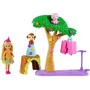 Barbie og Chelsea - Den tabte fødselsdagsfest sjov legesæt (GTM84) Barbie og Chelsea - Den tabte fødselsdagsfest sjov legesæt (GTM84)