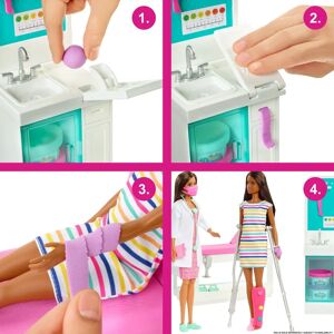 Barbie Brand Model - Fast Cast Clinic - Doll Playset Barbie Brand Model - Fast Cast Clinic - Doll Playset