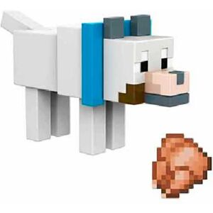 Minecraft 3.5 Inch Wolf Figure - Figure Minecraft 3.5 Inch Wolf Figure - Figure