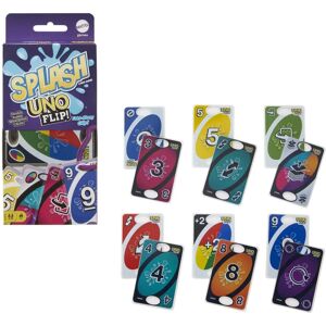 UNO Flip Splash Jeu de cartes étanche pour 7+ - Jeu de cartes - Publicité UNO Flip Splash Jeu de cartes étanche pour 7+ - Jeu de cartes - Publicité