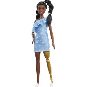 Barbie Fashionistas doll dark hair with leg prosthesis (GYG09) Barbie Fashionistas doll dark hair with leg prosthesis (GYG09)