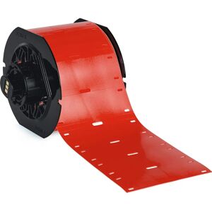 BRADY - B33-75x25-7643-RD - Rouge - Etiquette imprimante BRADY - B33-75x25-7643-RD - Rouge - Etiquette imprimante