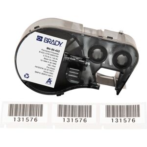 Brady M4-90-422 Etiqueta de Impressora - Auto-adesiva, Poliéster, Preto e Branco Brady M4-90-422 Etiqueta de Impressora - Auto-adesiva, Poliéster, Preto e Branco