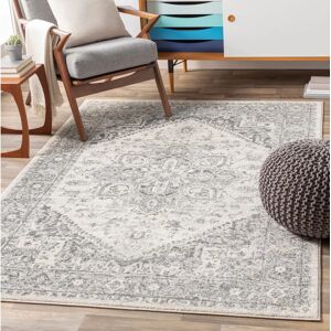 Surya Mendoza Vintage Rug - 160x220cm, Gray, Machine Woven Surya Mendoza Vintage Rug - 160x220cm, Gray, Machine Woven