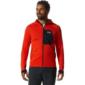 Mountain Hardwear - Veste Polar Power Grid - Homme - Orange - L - Publicité Mountain Hardwear - Veste Polar Power Grid - Homme - Orange - L - Publicité