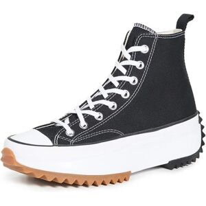 Converse Black Run Star Hike Sneakers - High-top All Year Women Converse Black Run Star Hike Sneakers - High-top All Year Women