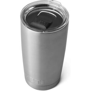 YETI Bicchiere Rambler 20oz Argento - Acciaio inossidabile, doppio strato YETI Bicchiere Rambler 20oz Argento - Acciaio inossidabile, doppio strato