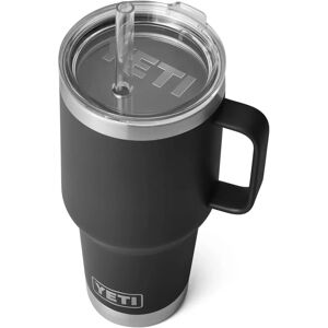 Yeti Black 35oz Mug with Straw - Insulated Travel Cup Yeti Black 35oz Mug with Straw - Insulated Travel Cup