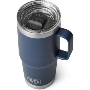 YETI Rambler 20 oz Travel Mug - Stainless Steel Insulated - Blue YETI Rambler 20 oz Travel Mug - Stainless Steel Insulated - Blue