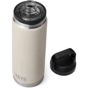 YETI Rambler 26 Oz Flaske - Cape Taupe - Lækagesikker - Rustfrit stål - Dobbeltvægget vakuumisolation YETI Rambler 26 Oz Flaske - Cape Taupe - Lækagesikker - Rustfrit stål - Dobbeltvægget vakuumisolation
