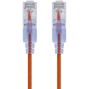 Monoprice 16321 Netwerkkabel - Oranje - 0,9m - Cat6a U/UTP Monoprice 16321 Netwerkkabel - Oranje - 0,9m - Cat6a U/UTP