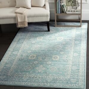 NADUVI Gwen Polyester Teppich - Blau, Rechteck, 230x160 cm NADUVI Gwen Polyester Teppich - Blau, Rechteck, 230x160 cm