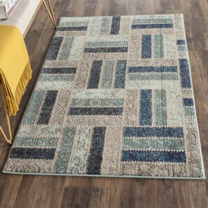 Safavieh Monaco Collection - Tapis gris et bleu - Publicité Safavieh Monaco Collection - Tapis gris et bleu - Publicité