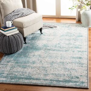 Safavieh Passion Collection Tapijt - Turquoise en Ivoor - 122x170 cm Safavieh Passion Collection Tapijt - Turquoise en Ivoor - 122x170 cm