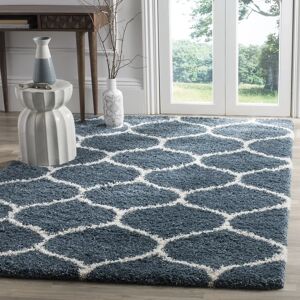 NADUVI Safavieh Tapis Bleu Rectangulaire - Publicité NADUVI Safavieh Tapis Bleu Rectangulaire - Publicité