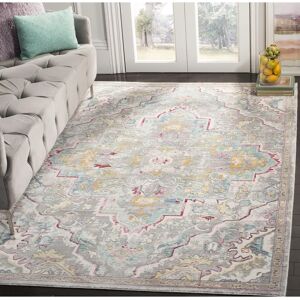 Tapis Safavieh Lucy en polyester gris bleu - Intérieur - Publicité Tapis Safavieh Lucy en polyester gris bleu - Intérieur - Publicité