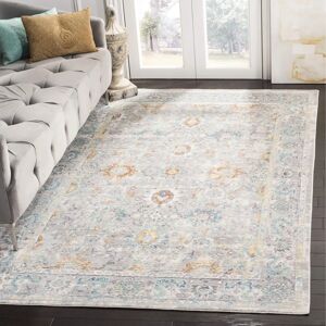 Safavieh Karine Polyester Vloerkleed - Grijs & Multicolor - 120x180cm Safavieh Karine Polyester Vloerkleed - Grijs & Multicolor - 120x180cm