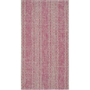 Safavieh - Rafal - Rose - 150x90 cm - Tapis d'extérieur - Publicité Safavieh - Rafal - Rose - 150x90 cm - Tapis d'extérieur - Publicité