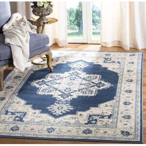Tapis Safavieh Kris - Bleu Foncé - 229x160 cm - Usage intérieur - Publicité Tapis Safavieh Kris - Bleu Foncé - 229x160 cm - Usage intérieur - Publicité