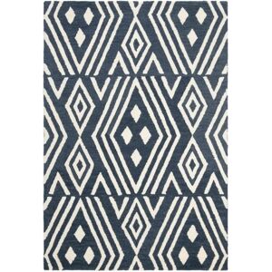 Tapis NADUVI Liliane - Fait main Ivoire & Charbon 240x150cm - Publicité Tapis NADUVI Liliane - Fait main Ivoire & Charbon 240x150cm - Publicité