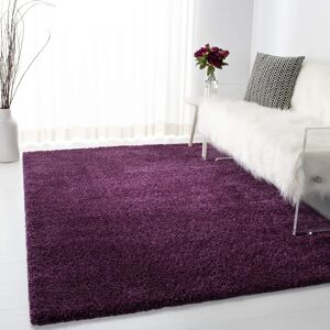 Tapis Violet Safavieh - 160x230cm - Poil Long, Facile d'Entretien - Publicité Tapis Violet Safavieh - 160x230cm - Poil Long, Facile d'Entretien - Publicité