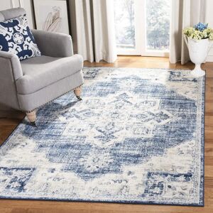 Tapis Ella en polypropylène Safavieh - 229x160 Naturel, Marine, Ivoire - Publicité Tapis Ella en polypropylène Safavieh - 229x160 Naturel, Marine, Ivoire - Publicité