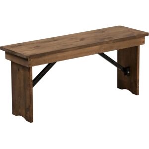 Flash Furniture Hercules Serie Bauernhofbank - Opvouwbare landelijke boerderijbank - Banken Flash Furniture Hercules Serie Bauernhofbank - Opvouwbare landelijke boerderijbank - Banken