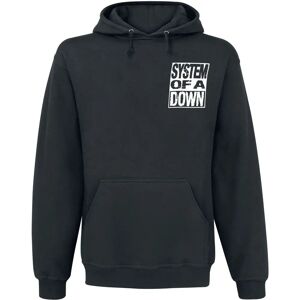 System Of A Down System Waves Hoodie - Sweatshirt - Mann - Svart System Of A Down System Waves Hoodie - Sweatshirt - Mann - Svart