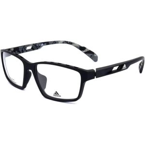 Adidas SP5004-F 002 Matte Black Unisex Eyewear Frames - Eyewear Frames Adidas SP5004-F 002 Matte Black Unisex Eyewear Frames - Eyewear Frames
