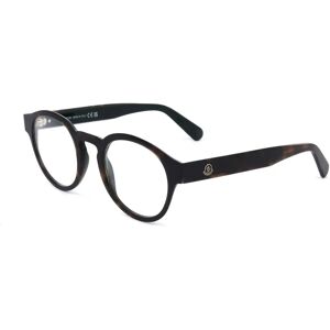 Moncler ML5122 Havana Round Eyewear - Eyewear Moncler ML5122 Havana Round Eyewear - Eyewear