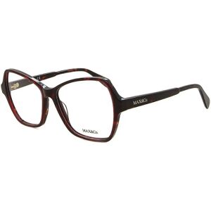 Max & Co. Monture Optique Femmes Bordeaux - Style Papillon - 55mm - Publicité Max & Co. Monture Optique Femmes Bordeaux - Style Papillon - 55mm - Publicité