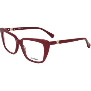 Max Mara MM5037 Shiny Dark Red Eyeglasses - Eyeglasses Max Mara MM5037 Shiny Dark Red Eyeglasses - Eyeglasses