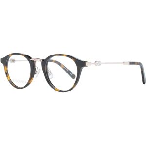 Swarovski Dark Havana Oval Plastic Eyewear Frames - Eyewear Frames Swarovski Dark Havana Oval Plastic Eyewear Frames - Eyewear Frames