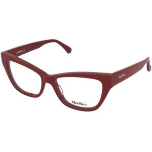 Max Mara Red Shiny Cat Eye Eyewear Frames - Eyewear Frames Max Mara Red Shiny Cat Eye Eyewear Frames - Eyewear Frames