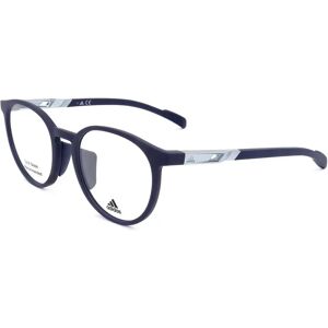 Adidas SP5032 091 Matte Blue Round Eyewear Frames - Eyewear Frames Adidas SP5032 091 Matte Blue Round Eyewear Frames - Eyewear Frames