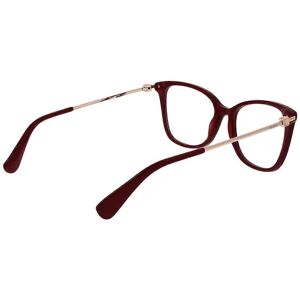 Max Mara MM 5079 066 - Lunettes, carrées, femmes, rouges - Publicité Max Mara MM 5079 066 - Lunettes, carrées, femmes, rouges - Publicité