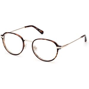 Guess GU50079 052 Dark Havana Eyewear Frames - Round, Injected Guess GU50079 052 Dark Havana Eyewear Frames - Round, Injected