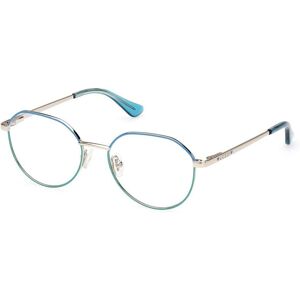 Guess GU9232 Unisex Blue Round Metal Eyewear - Eyewear Guess GU9232 Unisex Blue Round Metal Eyewear - Eyewear