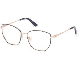 Guess GU2825 Gray Metal Rectangle Eyeglasses for Women - Eyeglasses Guess GU2825 Gray Metal Rectangle Eyeglasses for Women - Eyeglasses
