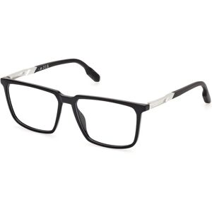 Adidas SP5071 001 Black Geometric Eyewear Frames - Eyewear Frames Adidas SP5071 001 Black Geometric Eyewear Frames - Eyewear Frames