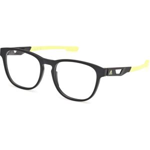Adidas SP5072 002 Unisex Square Matte Black Eyewear Frames Adidas SP5072 002 Unisex Square Matte Black Eyewear Frames