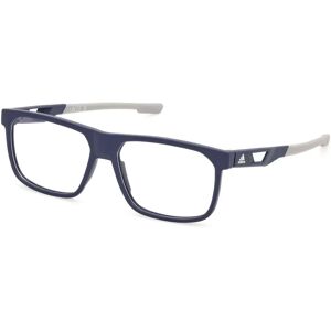Adidas SP5076 092 Matte Blue Unisex Eyewear Frames Adidas SP5076 092 Matte Blue Unisex Eyewear Frames