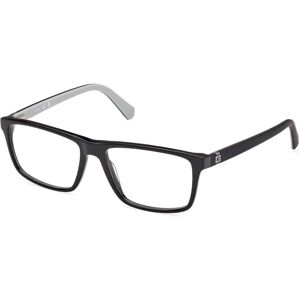 Guess GU50130 Modell 001 Svart Kvadrat Ram för Glasögon för Män Guess GU50130 Modell 001 Svart Kvadrat Ram för Glasögon för Män