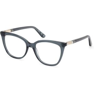 Guess GU50197 Blue Square Acetate Eyewear - Eyewear Frames Guess GU50197 Blue Square Acetate Eyewear - Eyewear Frames